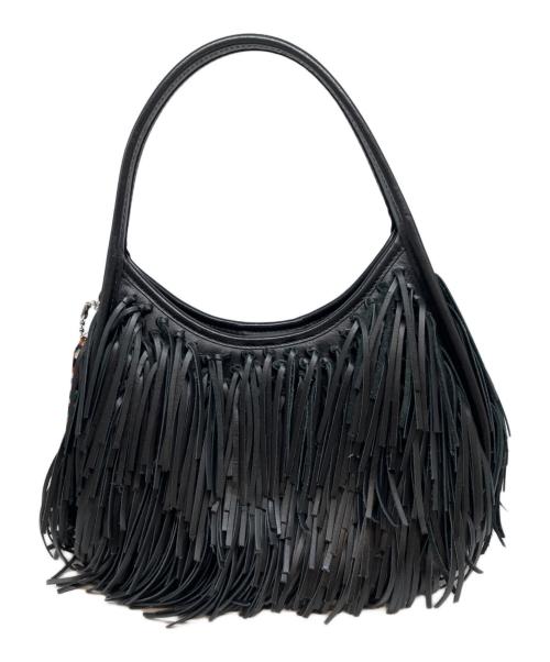 Coachtopia（コーチトピア）Coachtopia (コーチトピア) Ergo Bag With Fringe ブラックの古着・服飾アイテム