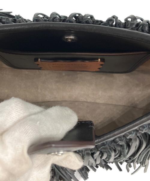 Coachtopia（コーチトピア）Coachtopia (コーチトピア) Ergo Bag With Fringe ブラックの古着・服飾アイテム