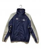 9090×UMBRO9090×アンブロ）の古着「City Logo Nylon Jacket」｜ネイビー