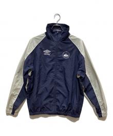 9090×UMBRO（9090×アンブロ）の古着「City Logo Nylon Jacket」｜ネイビー