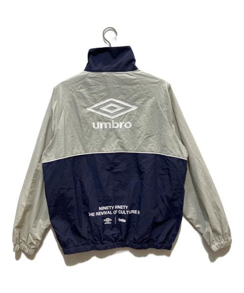9090（9090）9090 (9090) UMBRO (アンブロ) City Logo Nylon Jacket ネイビー サイズ:Lの古着・服飾アイテム