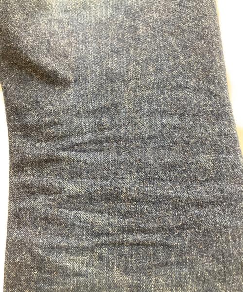 Hysteric Glamour（ヒステリックグラマー）Hysteric Glamour (ヒステリックグラマー) RW CLASH加工デニムスリムストレートパンツ インディゴ サイズ:SIZE　78.5cmの古着・服飾アイテム