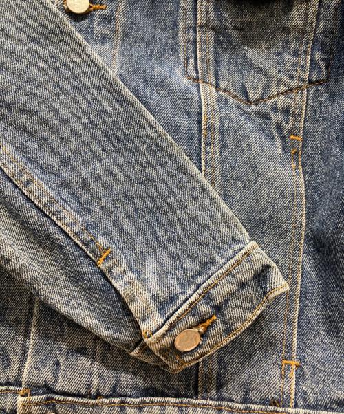 HARLEY-DAVIDSON（ハーレーダビッドソン）HARLEY-DAVIDSON (ハーレーダビッドソン) バック刺繍デニムジャケット インディゴ サイズ:Mの古着・服飾アイテム
