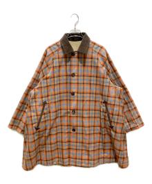 ticca（ティッカ）の古着「リバーシブル ステンカラー ショートコート」｜ベージュ