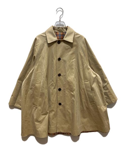 ticca（ティッカ）ticca (ティッカ) リバーシブル ステンカラー ショートコート ベージュ サイズ:SIZE Freeの古着・服飾アイテム
