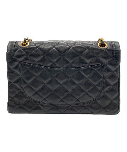CHANEL（シャネル）CHANEL (シャネル) マトラッセチェーンショルダーバッグ ブラックの古着・服飾アイテム