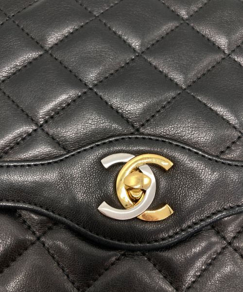 CHANEL（シャネル）CHANEL (シャネル) マトラッセチェーンショルダーバッグ ブラックの古着・服飾アイテム