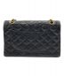 CHANEL (シャネル) マトラッセチェーンショルダーバッグ ブラック：180000円
