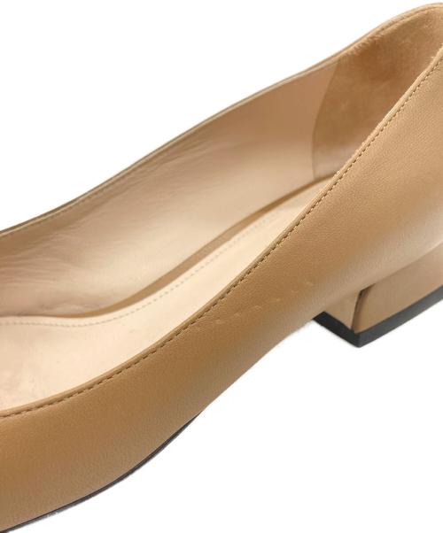 BOTTEGA VENETA（ボッテガベネタ）BOTTEGA VENETA (ボッテガベネタ) ヒールパンプス　Cherbourg ブラウン サイズ:35 1/2の古着・服飾アイテム