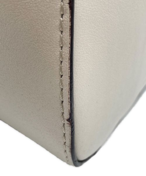 ORSETTO（オルセット）ORSETTO (オルセット) SLOPEハンドバッグ ホワイトの古着・服飾アイテム