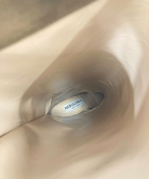 NEBULONIE（ネブローニ）NEBULONIE (ネブローニ) スエードヒールブーツ ブラウン サイズ:23㎝の古着・服飾アイテム