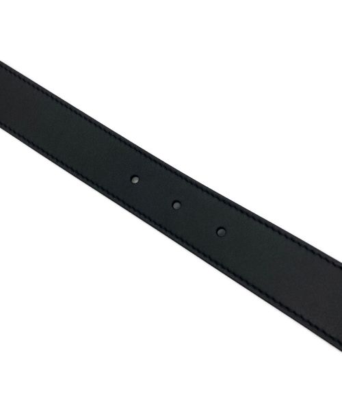 GUCCI（グッチ）GUCCI (グッチ) ズゥミインターロッキングGホースビットバックルベルト ブラックの古着・服飾アイテム