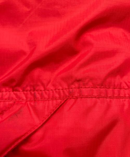 STANDARD CALIFORNIA（スタンダードカリフォルニア）STANDARD CALIFORNIA (スタンダードカリフォルニア) PUFF HOOD COAT レッド×ブラック サイズ:Lの古着・服飾アイテム