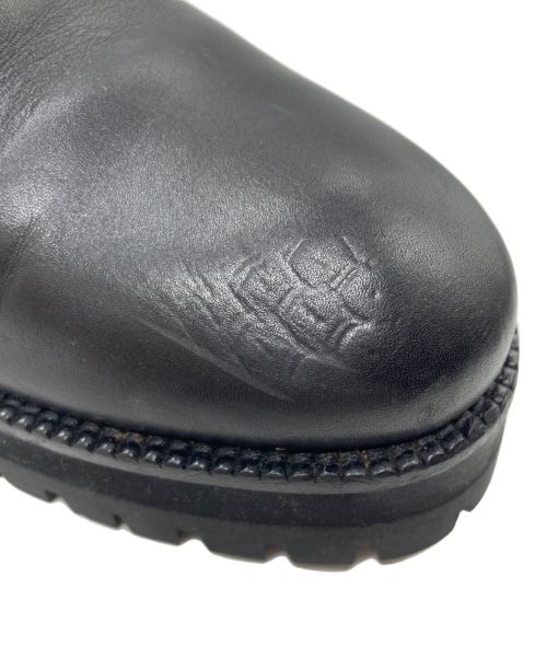 ALEXANDER McQUEEN（アレキサンダーマックイーン）ALEXANDER McQUEEN (アレキサンダーマックイーン) サイドゴアブーツ ブラック サイズ:37の古着・服飾アイテム