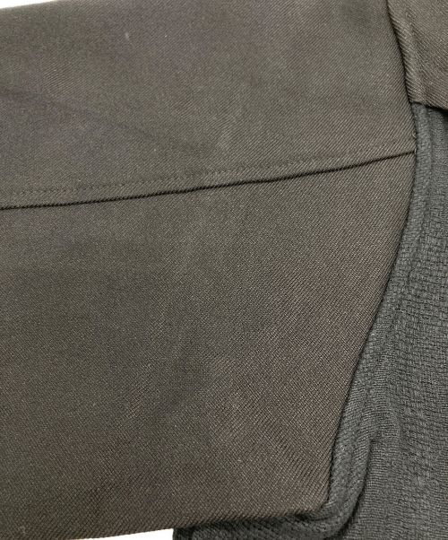 NOT UGLY（ノットアグリー）NOT UGLY (ノットアグリー) ドッキングシャツ ブラック サイズ:S 未使用品の古着・服飾アイテム