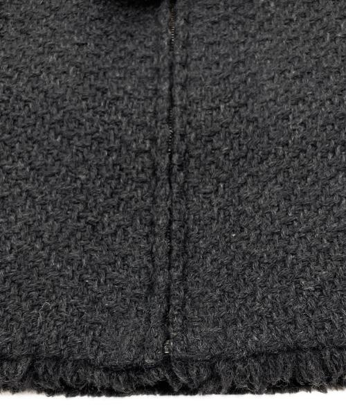 CHANEL（シャネル）CHANEL (シャネル) アンゴラウールツイードジャケット ブラック サイズ:38の古着・服飾アイテム