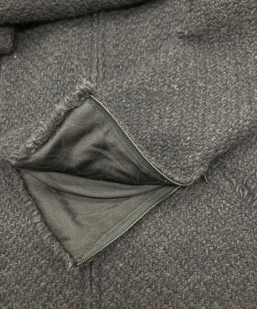 CHANEL（シャネル）CHANEL (シャネル) アンゴラウールツイードジャケット ブラック サイズ:38の古着・服飾アイテム