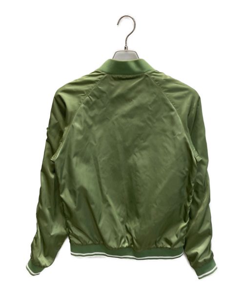 PRADA（プラダ）PRADA (プラダ) ボンバージャケット カーキ サイズ:44の古着・服飾アイテム