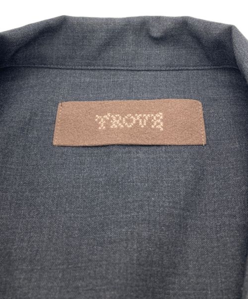 TROVE（トローヴ）TROVE (トローヴ) WOOL TROPICAL JUMP SUIT TYPE-A チャコールグレー サイズ:2の古着・服飾アイテム