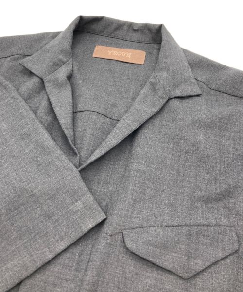 TROVE（トローヴ）TROVE (トローヴ) WOOL TROPICAL JUMP SUIT TYPE-A チャコールグレー サイズ:2の古着・服飾アイテム
