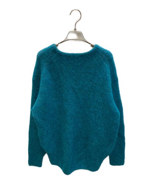 SAYAKA DAVIS（サヤカ デイヴィス）SAYAKA DAVIS (サヤカ デイヴィス) コクーンシルエットモヘヤニット グリーン サイズ:Sの古着・服飾アイテム