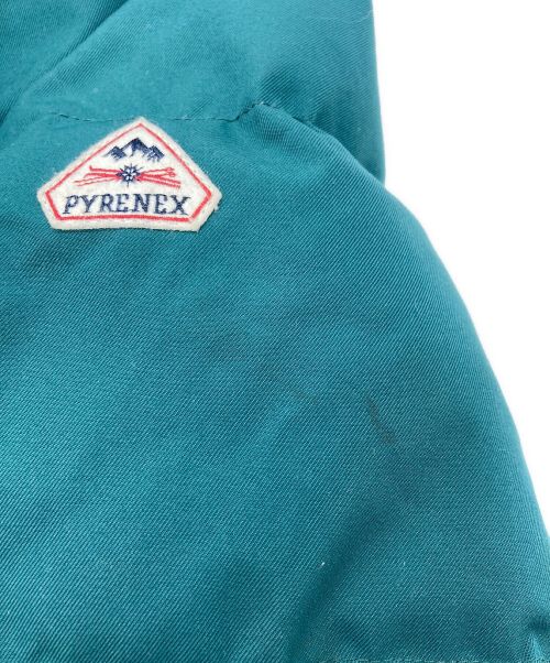 Pyrenex（ピレネックス）Pyrenex (ピレネックス) ベルフォールダウンジャケット グリーン サイズ:Sの古着・服飾アイテム