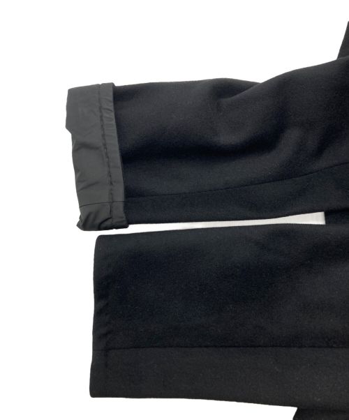 'S Max Mara（エスマックスマーラ）'S Max Mara (エスマックスマーラ) カシミヤ混フーデットコート ブラック サイズ:SIZE 42の古着・服飾アイテム