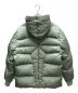 STONE ISLAND (ストーンアイランド) ガーメントダイ ナイロンメタル フーデッド ダウンジャケット オリーブグリーン サイズ:XL：62000円