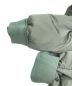 中古・古着 STONE ISLAND (ストーンアイランド) ガーメントダイ ナイロンメタル フーデッド ダウンジャケット オリーブグリーン サイズ:XL：62000円