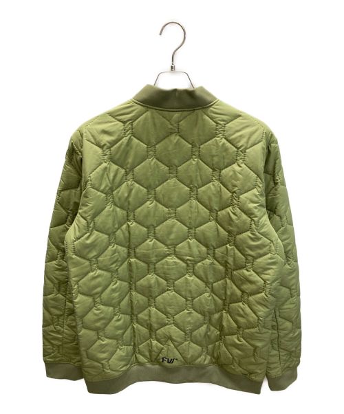 FW（エフダブリュー）FW (エフダブリュー) RIDING SHIRT カーキ サイズ:XLの古着・服飾アイテム