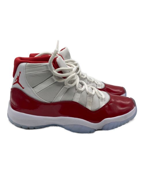 NIKE（ナイキ）NIKE (ナイキ) AIR JORDAN 11 RETRO ホワイト×レッド サイズ:28cmの古着・服飾アイテム