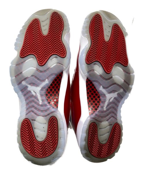 NIKE（ナイキ）NIKE (ナイキ) AIR JORDAN 11 RETRO ホワイト×レッド サイズ:28cmの古着・服飾アイテム