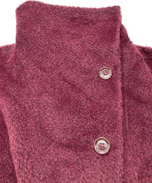 Max Mara Studio（マックスマーラ ストゥディオ）Max Mara Studio (マックスマーラ ストゥディオ) アルパカウールブレンドコート レッド サイズ:40の古着・服飾アイテム