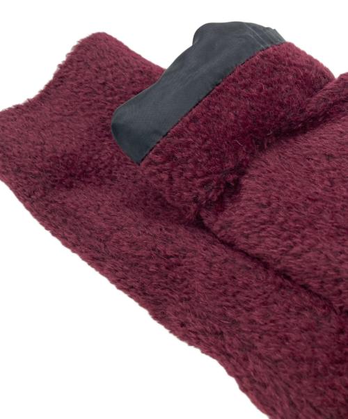 Max Mara Studio（マックスマーラ ストゥディオ）Max Mara Studio (マックスマーラ ストゥディオ) アルパカウールブレンドコート レッド サイズ:40の古着・服飾アイテム