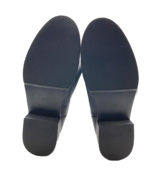 REMME（レメ）REMME (レメ) バックジップロングブーツ ブラック サイズ:23～23.5cm/37の古着・服飾アイテム