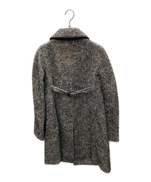 Max Mara Studio（マックスマーラ ストゥディオ）Max Mara Studio (マックスマーラ ストゥディオ) モヘアブレンドダブルコート グレー サイズ:38の古着・服飾アイテム
