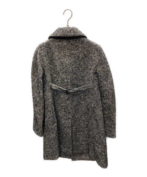 Max Mara Studio（マックスマーラ ストゥディオ）Max Mara Studio (マックスマーラ ストゥディオ) モヘアブレンドダブルコート グレー サイズ:38の古着・服飾アイテム