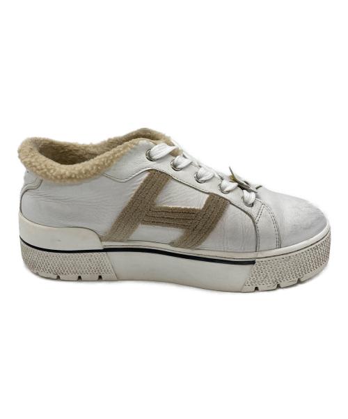 HERMES（エルメス）HERMES (エルメス) アヴァンタージュ ローカットスニーカー ホワイト サイズ:36の古着・服飾アイテム
