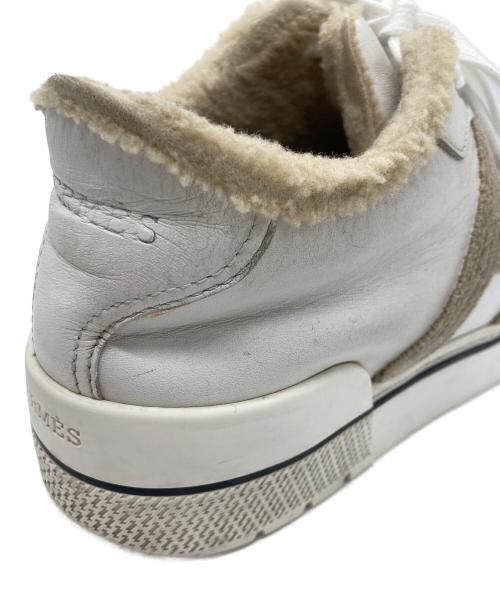 HERMES（エルメス）HERMES (エルメス) アヴァンタージュ ローカットスニーカー ホワイト サイズ:36の古着・服飾アイテム