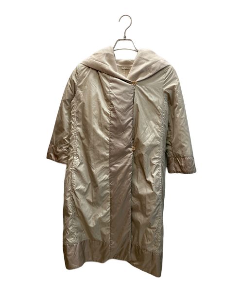 'S Max Mara（エスマックスマーラ）'S Max Mara (エスマックスマーラ) フーデットリバーシブルコート ベージュ サイズ:38の古着・服飾アイテム
