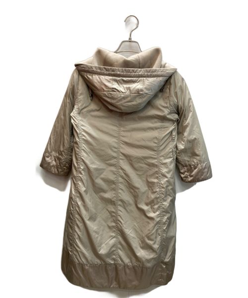 'S Max Mara（エスマックスマーラ）'S Max Mara (エスマックスマーラ) フーデットリバーシブルコート ベージュ サイズ:38の古着・服飾アイテム