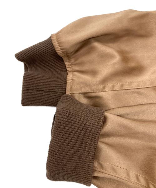 CLOUDY（クラウディー）CLOUDY (クラウディー) スカジャン ブラウン サイズ:Sの古着・服飾アイテム