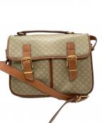 CELINEセリーヌ）の古着「PVCショルダーバッグ」｜ブラウン