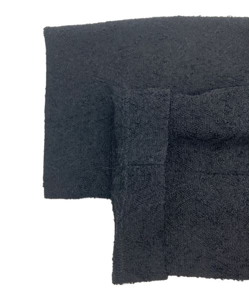 LANVIN NOIR（ランバン ノワール）LANVIN NOIR (ランバン ノワール) ツイードセットアップ ブラック サイズ:40の古着・服飾アイテム