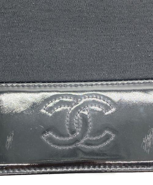 CHANEL（シャネル）CHANEL (シャネル) ココマーク コンビ ジャージ ワンショルダー バッグ ブラックの古着・服飾アイテム