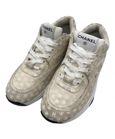 中古・古着通販】CHANEL (シャネル) ココマーク スエード スニーカー