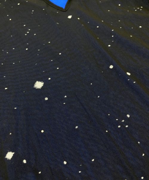 GIVENCHY（ジバンシィ）GIVENCHY (ジバンシィ) プリントノースリーブワンピース ブルー サイズ:SIZE Mの古着・服飾アイテム