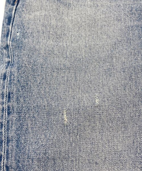 moussy VINTAGE（マウジーヴィンテージ）moussy VINTAGE (マウジーヴィンテージ) RANDOM CUT WIDE STRAIGHT インディゴ サイズ:SIZE 27の古着・服飾アイテム