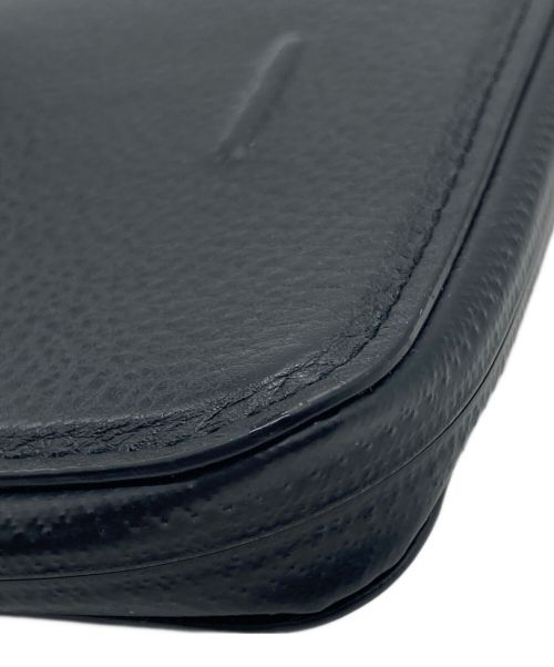 objects.io（オブジェクトアイオー）objects.io (オブジェクトアイオー) ジップウォレット ブラックの古着・服飾アイテム