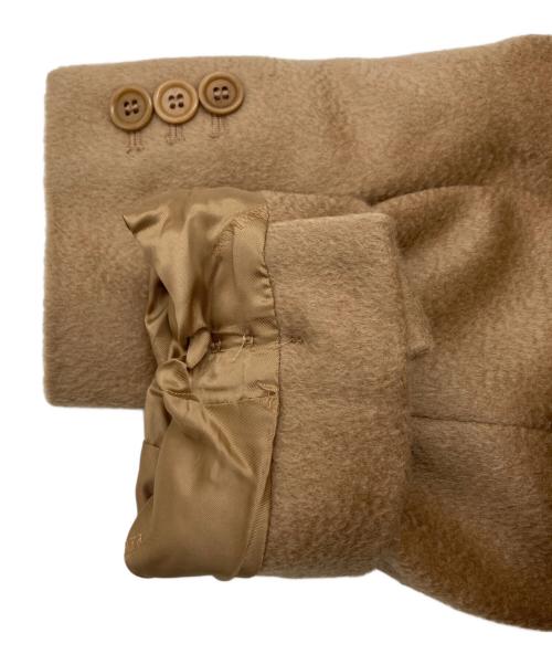 MaxMara（マックスマーラ）MaxMara (マックスマーラ) キャメルロングコート ベージュ サイズ:42の古着・服飾アイテム